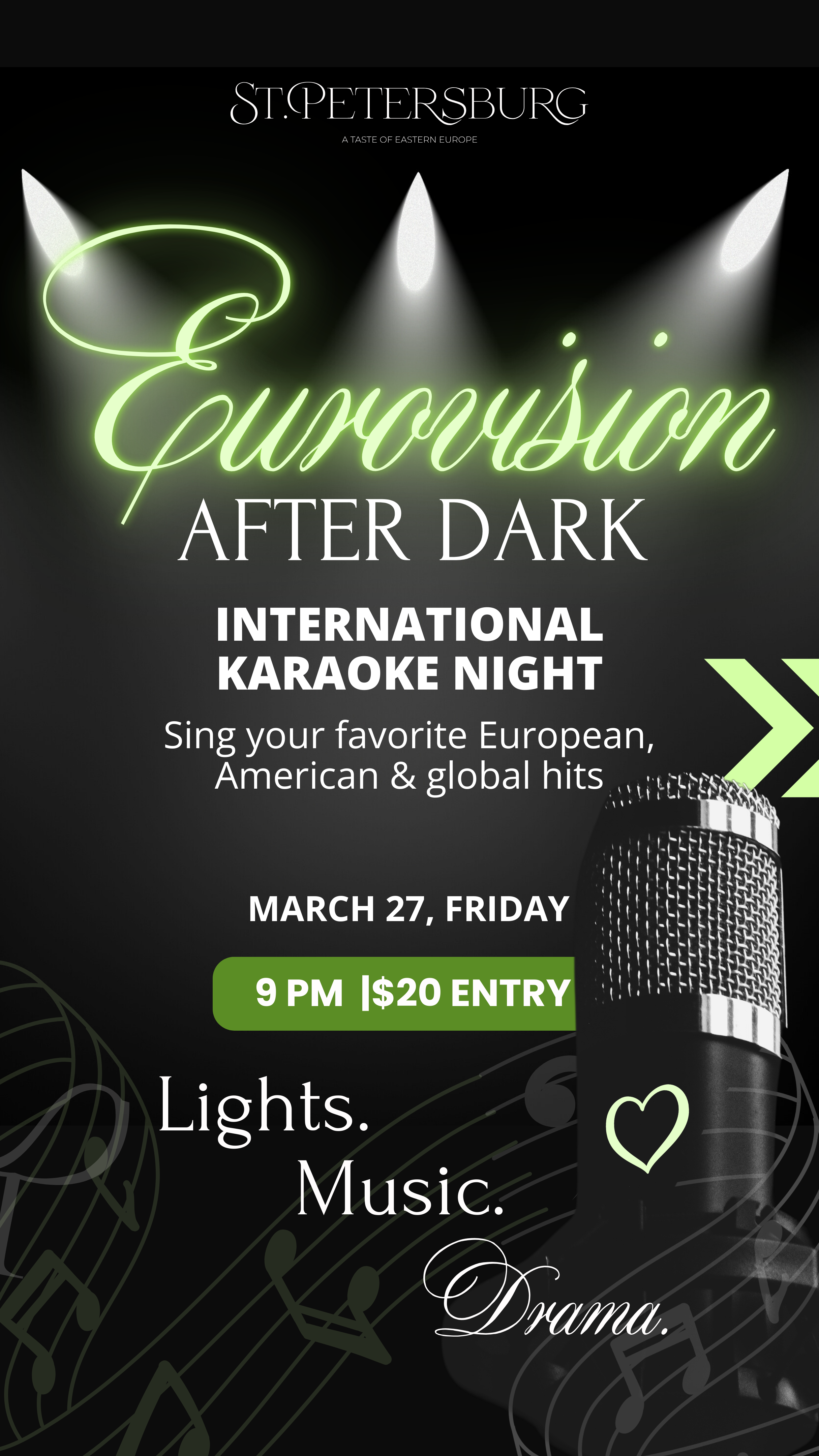 Eurovision After Dark International Karaoke Night