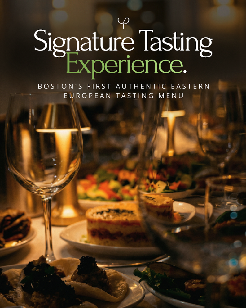Signature Tasting Experience at Cafe St. Petersburg