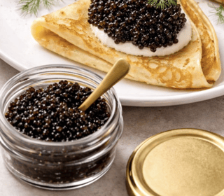Roe Acipenser Black Caviar