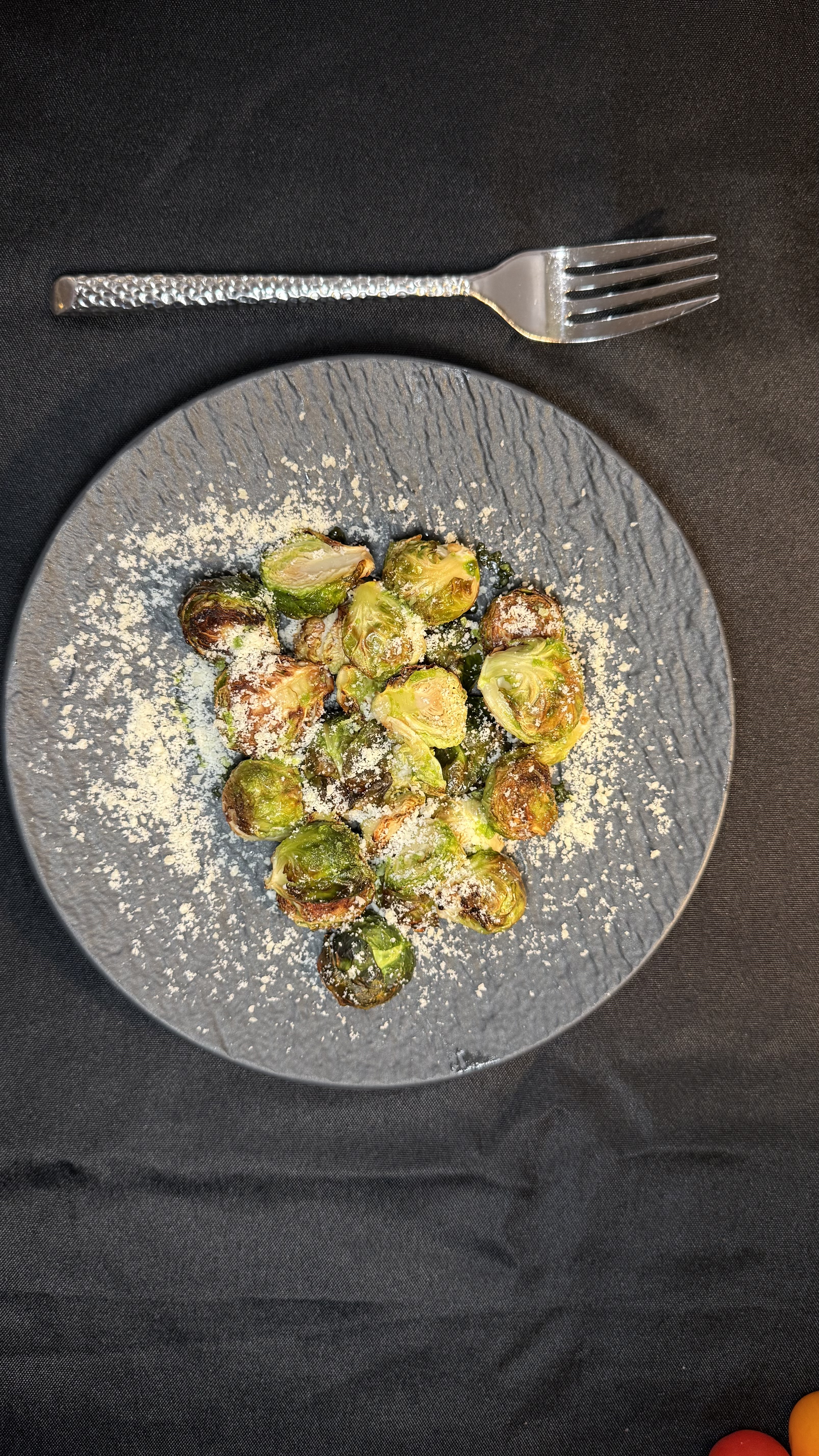 Roasted Brussels Sprouts with Parmesan